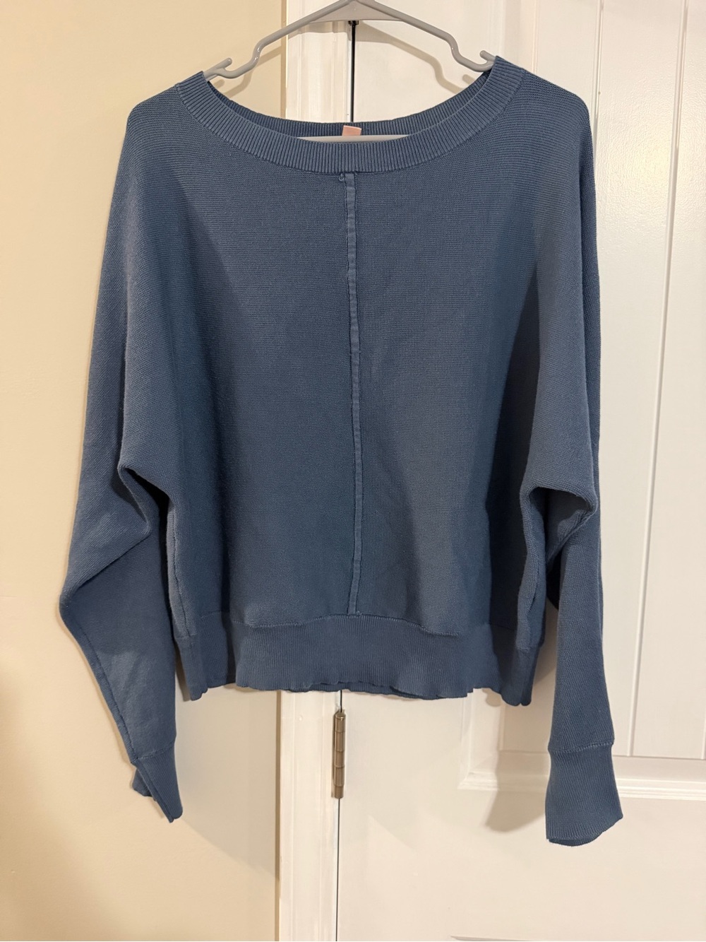 Philosophy Dusty Blue Boatneck Pullover Sweater